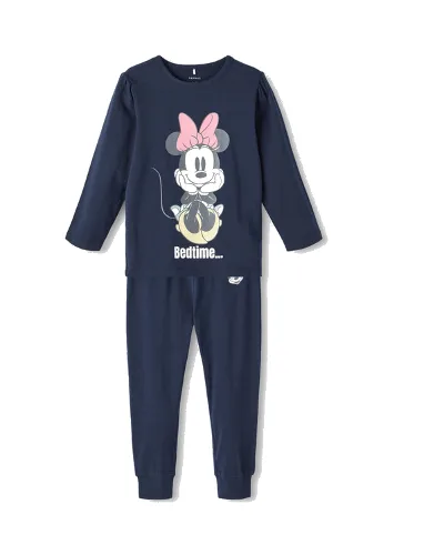 NAME IT Piżama DISNEY 13208981 Granatowy Regular Fit