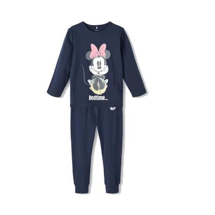 NAME IT Piżama DISNEY 13208981 Granatowy Regular Fit