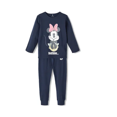 NAME IT Piżama DISNEY 13208981 Granatowy Regular Fit