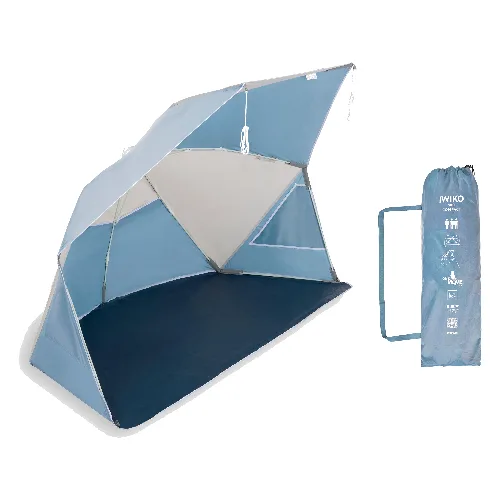 Namiot plażowy przeciwsłoneczny Olaian Iwiko 180 Compact UPF 50+ 3-osobowy