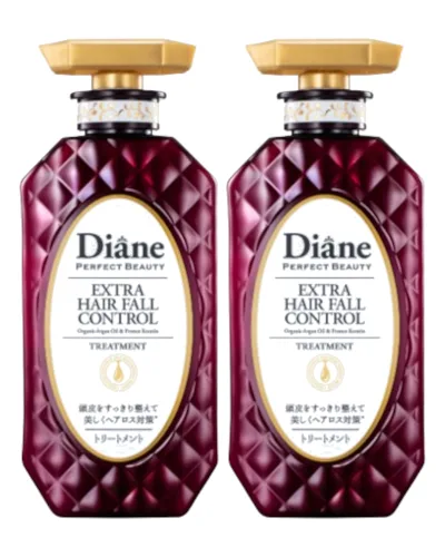 NatureLab - Moist Diane Perfect Beauty Extra Hair Fall Control Treatment - 450ml (2szt.) Set"