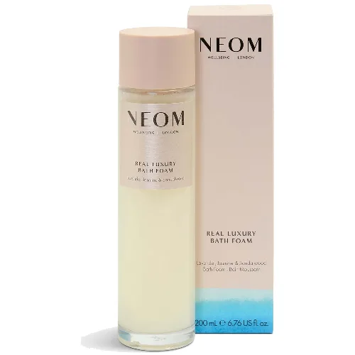 NEOM Real Luxury De-Stress Bath Foam pianka do kąpieli (200 ml)