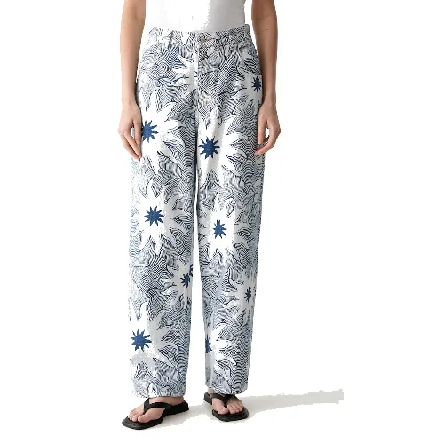 Never Fully Dressed jeansy relaxed fit damskie