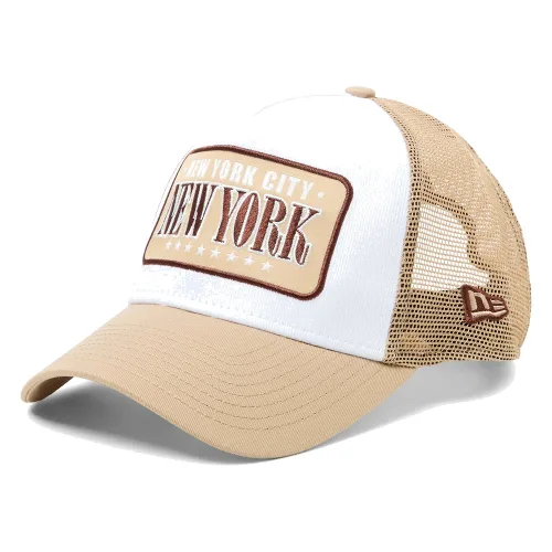 New Era czapka typu trucker Mężczyźni Bawełna (100%) brązowy, ONE SIZE