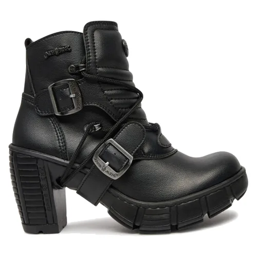 NEW ROCK Trzewiki M-TRCASCO004-V2 Czarny