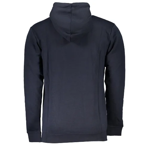 NIEBIESKA BLUZA MĘSKA BEZ ZAMKA KLASY CAVALLI