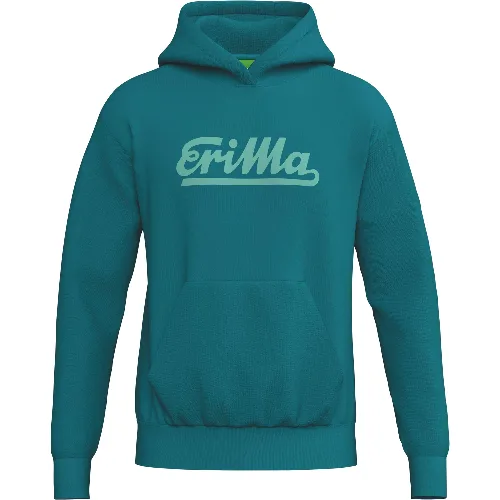 Niebieska bluza z kapturem Erima Retro