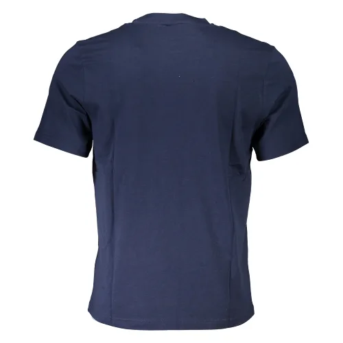 NIEBIESKI T-SHIRT MĘSKI Z KRÓTKIM RĘKAWEM NORTH SAILS