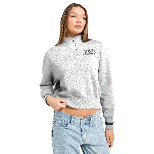 Nike Bluza Rozpinana W Nsw Flc 1/4 Zip