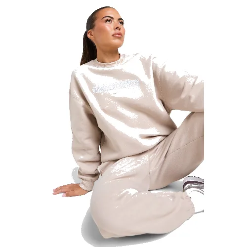 Nike Bluza W Nk Studio Fleece Os Crew Gls