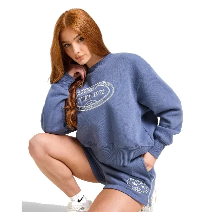 Nike Bluza W Nsw Trnd Phnx Flc Os Crew
