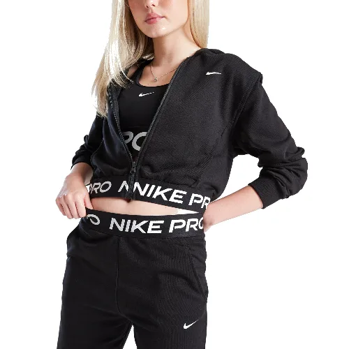Nike Rozpinana Bluza Z Kapturem Pro Dri-Fit Flc G
