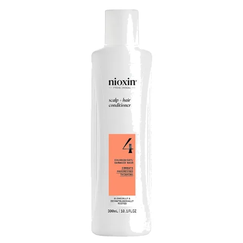 Nioxin Nioxin System 4 odżywka Scalp Therapy do włosów naturalnych, lekko przerzedzonych, 300 ml Odżywki do włosów