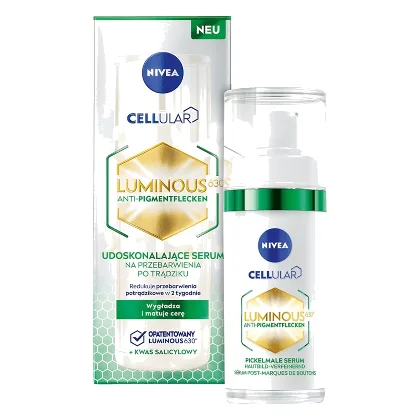 NIVEA Cellular Luminous630® Udoskonalające Serum na Przebarwienia po Trądziku 30ml