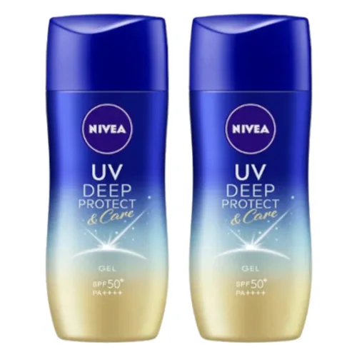 NIVEA Japan - UV Deep Protect & Care Gel SPF50+ PA++++ - 80g (2szt.) Set
