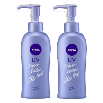 NIVEA Japan - UV Super Water Gel SPF50 PA+++ - 140g (2szt.) Set