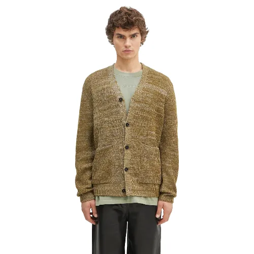 Norse Projects kardigan wełniany Loki Wool Cotton Rib Cardigan