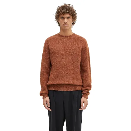 Norse Projects sweter wełniany Birnir Brushed Lambswool