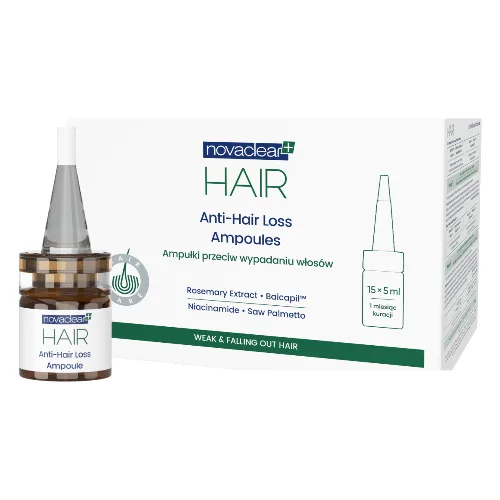 Novaclear Anti-Hair Loss Ampułki Przeciw Wypadaniu Włosów