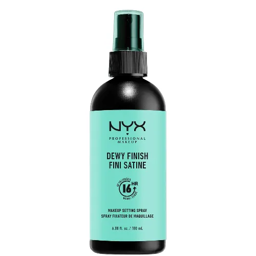 NYX Professional Makeup Setting Spray – spray utrwalający makijaż, efekt rosy, długotrwały, rozmiar maxi
