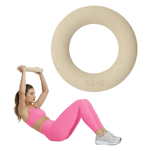 OBRĘCZ OBCIĄŻENIOWA ROUND RING DO ĆWICZEŃ FITNESS REHABILITACJI 2,3 KG