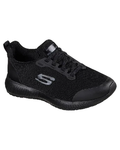 Obuwie Sportowe Damskie Skechers Work: Squad SR Biały