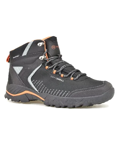 Obuwie trekkingowe McKeylor 23-40101 czarny pomarańcz