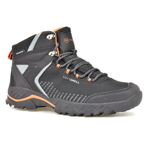 Obuwie trekkingowe McKeylor 23-40101 czarny pomarańcz
