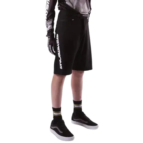 Odzież Spodnie unisex Stay Strong V2 BMX Race Shorts - 38 - Czarny/Biały