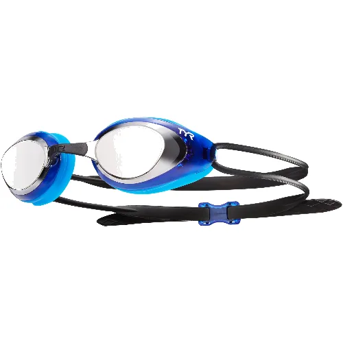 Okularki TYR Black Hawk Rcng Miror Silver/Blue