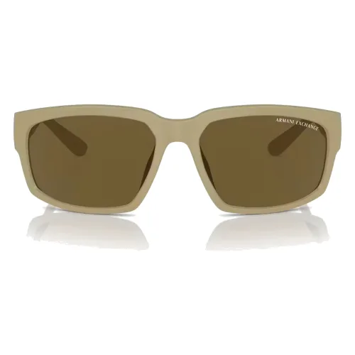 Okulary ARMANI EXCHANGE AX4142SU83487. Okulary przeciwsłoneczne, Kolor beżowy. Mężczyzna.