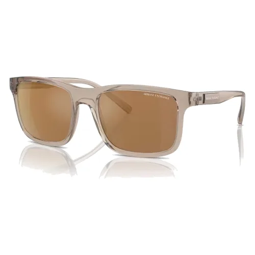 Okulary ARMANI EXCHANGE AX4145S83445A. Okulary przeciwsłoneczne, Kolor brązowy. Mężczyzna.