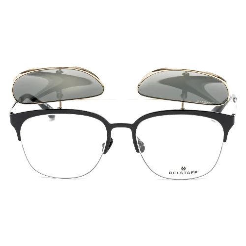 Okulary BELSTAFF HATCHERNEGROD. Okulary z nakładką, Kolor czarny. Kobieta.