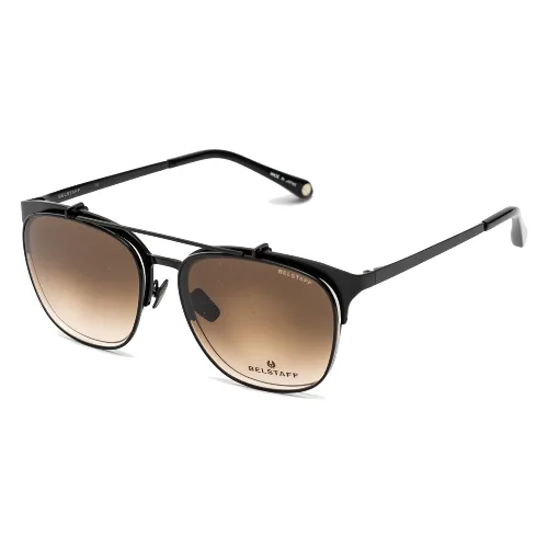 Okulary BELSTAFF HATCHERNEGROW. Okulary z nakładką, Kolor czarny. Kobieta.