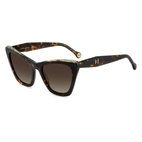 Okulary CAROLINA HERRERA HER0129SC9K. Okulary przeciwsłoneczne, Kolor brązowy. Kobieta.