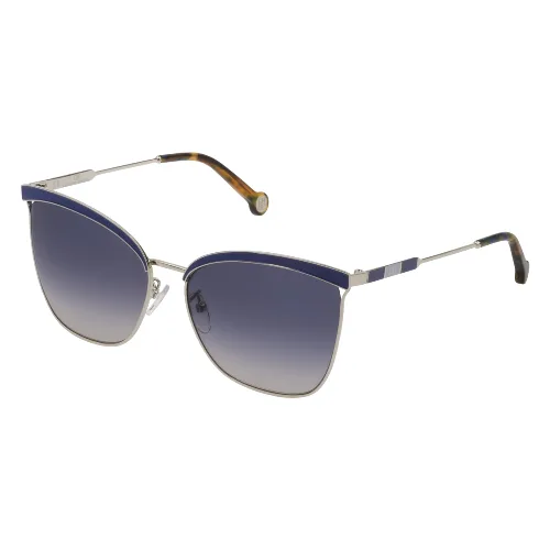Okulary CAROLINA HERRERA SHE151-590514. Okulary przeciwsłoneczne, Kolor srebrny. Kobieta.