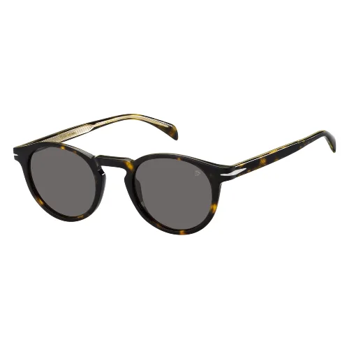 Okulary DAVID BECKHAM DB-1036-S-086. Okulary przeciwsłoneczne, Kolor brązowy. Mężczyzna.