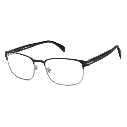 Okulary DAVID BECKHAM DB-1066-TI7. Okulary, Kolor MTBLK RUT. Mężczyzna.