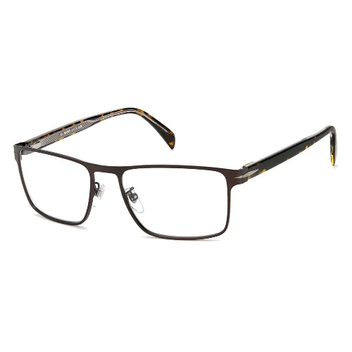 Okulary DAVID BECKHAM DB-1067-05N. Okulary, Kolor Brwnmtrut. Mężczyzna.