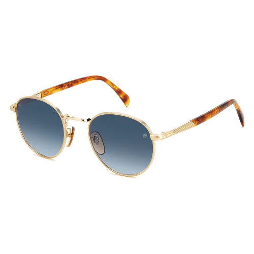 Okulary DAVID BECKHAM DB-1116-S-06J. Okulary przeciwsłoneczne, Kolor złoty. Mężczyzna.
