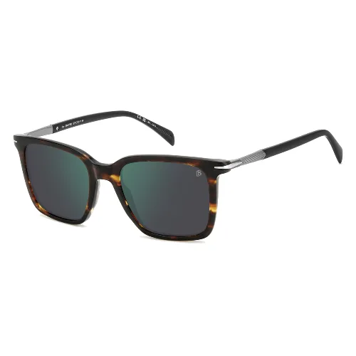 Okulary DAVID BECKHAM DB-1130-S-EX4. Okulary przeciwsłoneczne, Kolor brązowy. Mężczyzna.