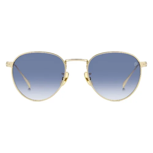 Okulary DAVID BECKHAM DB-1142-S-AOZ. Okulary przeciwsłoneczne, Kolor złoty. Mężczyzna.