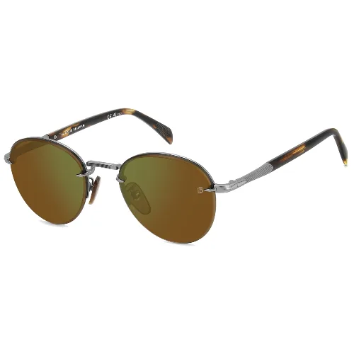 Okulary DAVID BECKHAM DB-1173-S-50L. Okulary przeciwsłoneczne, Kolor szary. Mężczyzna.