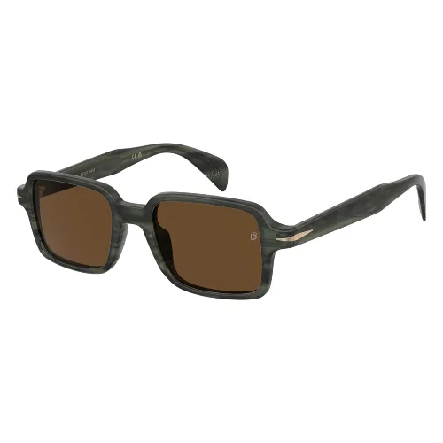 Okulary DAVID BECKHAM DB-1179-S-6AK. Okulary przeciwsłoneczne, Kolor zielony. Mężczyzna.