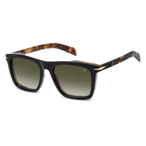 Okulary DAVID BECKHAM DB-7000-S-XWY. Okulary przeciwsłoneczne, Kolor czarny. Mężczyzna.