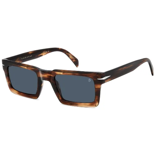 Okulary DAVID BECKHAM DB-7126-S-EX4. Okulary przeciwsłoneczne, Kolor brązowy. Mężczyzna.