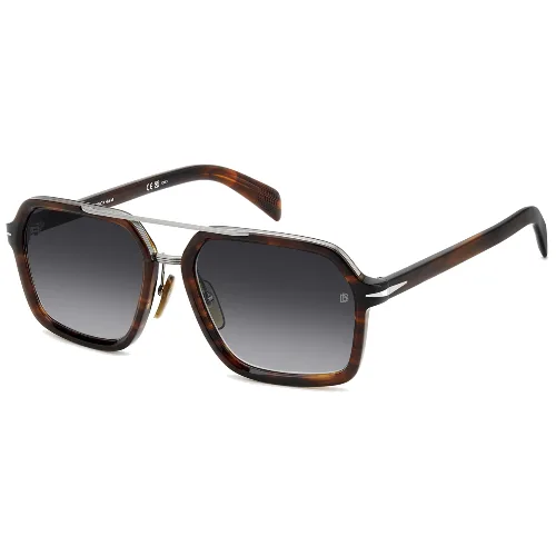 Okulary DAVID BECKHAM DB-7128-S-6C5. Okulary przeciwsłoneczne, Kolor brązowy. Mężczyzna.