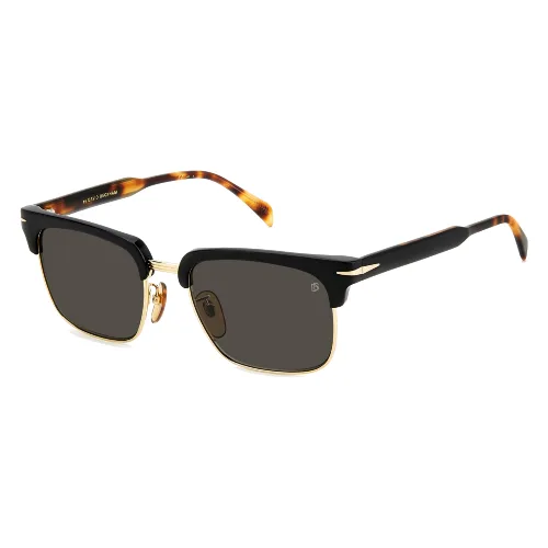 Okulary DAVID BECKHAM DB1119GSXWY. Okulary przeciwsłoneczne, Kolor czarny. Mężczyzna.