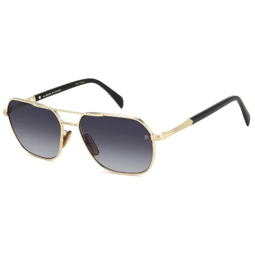 Okulary DAVID BECKHAM DB1128GSRHL. Okulary przeciwsłoneczne, Kolor złoty. Mężczyzna.