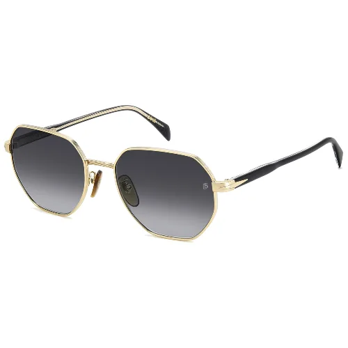 Okulary DAVID BECKHAM DB1162FSRHL. Okulary przeciwsłoneczne, Kolor złoty. Mężczyzna.